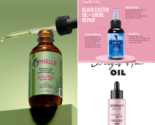 Fine Curly Hair Must-Haves for Growth & Volume cover photo collage