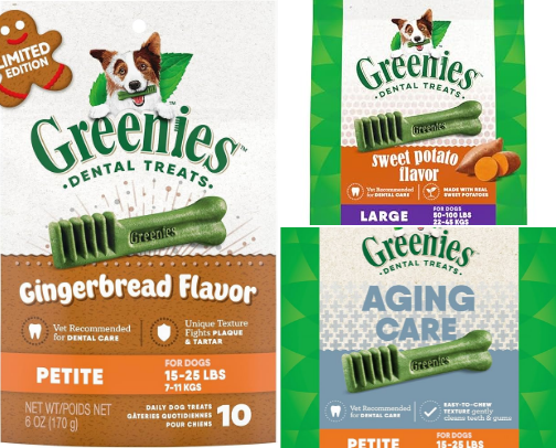 Healthy dog treats cover photo collage