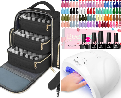 DIY nails at home💅 cover photo collage