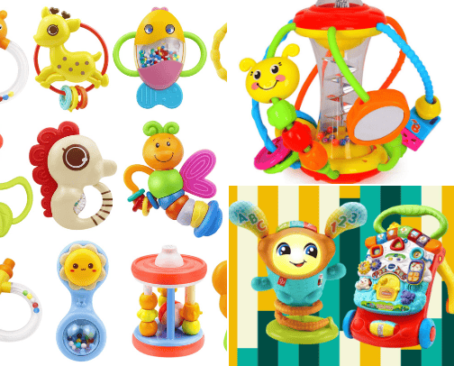 Baby Toys cover photo collage