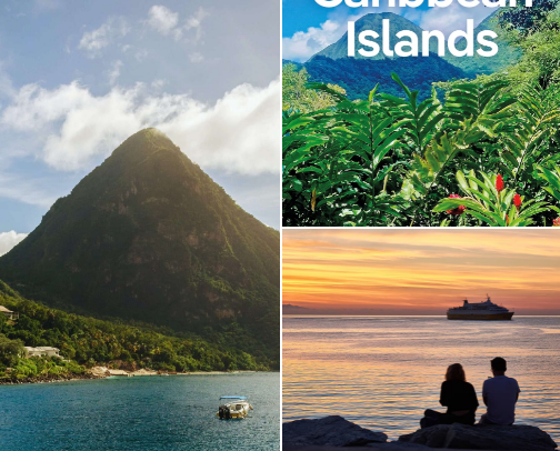 Hiking in Saint Lucia cover photo collage