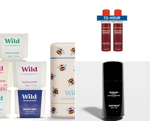 Best Natural Deodorants for Men & Women | Whole Body, Aluminum-Free & Long-Lasting Odor Protection cover photo collage
