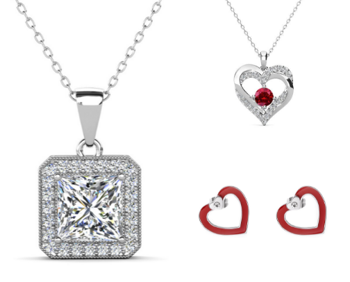 Jewelry Picks That Make Valentine’s Date Nights Feel Extra Special #WalmartPartner cover photo collage