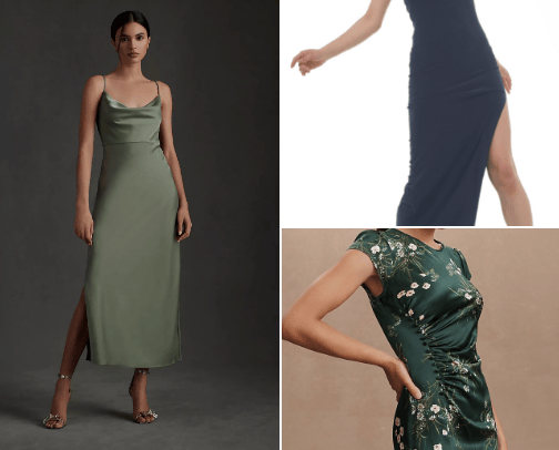 Formal dresses cover photo collage