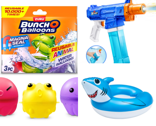 Summer Pool Kid Must Haves cover photo collage