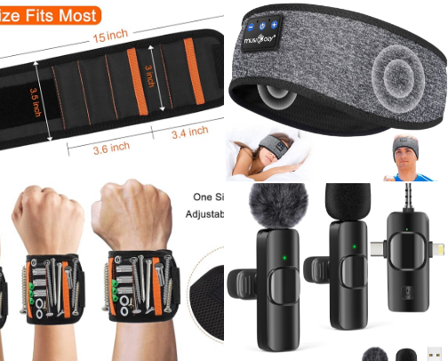 Tools and gadgets 🔨🪛 📱 📺 cover photo collage