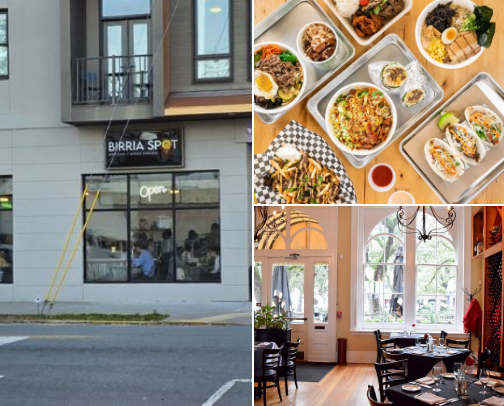 fave restaurants in Savannah cover photo collage