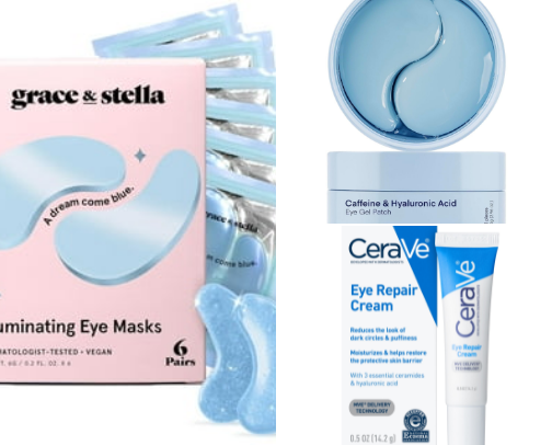 Eye Care Essentials: Creams vs. Patches (or Both!) cover photo collage