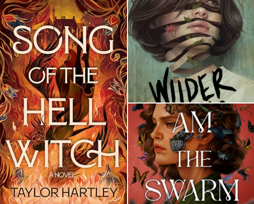 Messy girl protagonist book recs cover photo collage