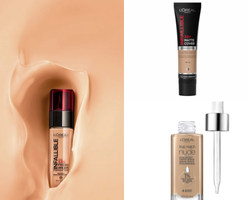 L'OREAL foundation 🏻‎🏼‎🏽‎🏾🏿 cover photo collage