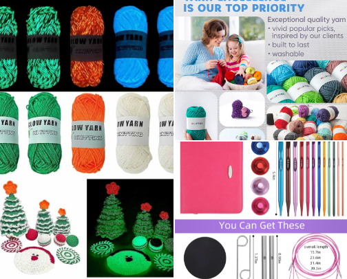 Yarn! Yarn! Yarn! cover photo collage