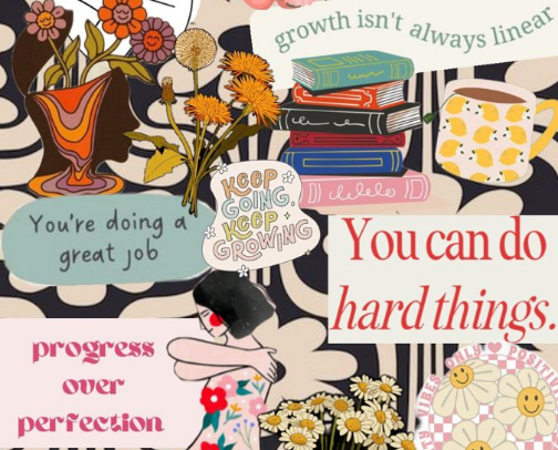 Things That Make the Mental Load Lighter cover photo collage