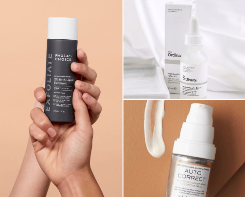 SKIN CARE FOR OILY SKIN cover photo collage