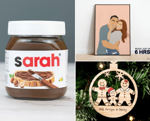 Gift ideas cover photo collage