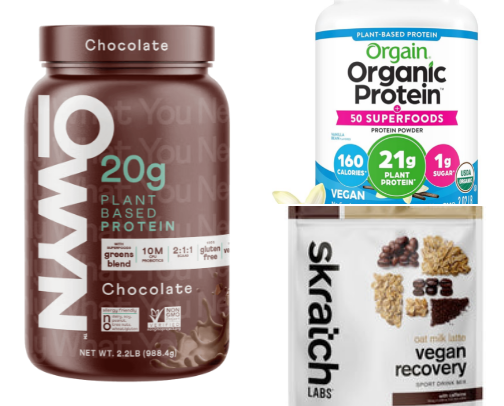 Health + Wellness Essentials for Vegan Women 40+ cover photo collage