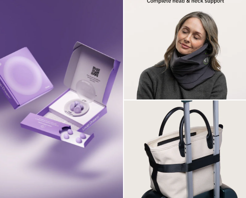 Travel Comfort Essentials cover photo collage