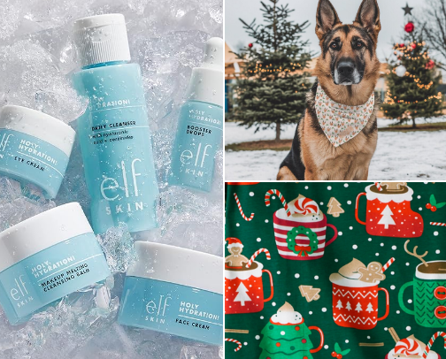 Messy, Merry, and Bright: Christmas Gift Guide 2025 cover photo collage