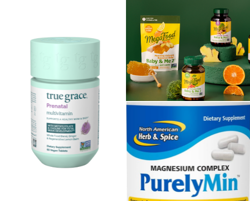 high quality prenatal + postnatal supplements - from a supplement snob cover photo collage