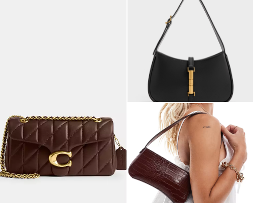 It girl going out bags cover photo collage