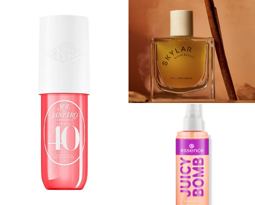 Cosmetics - Fragrance cover photo collage