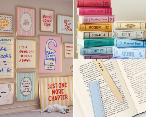 For The Book Lover cover photo collage