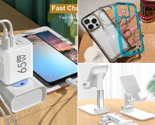 Phone stuff cover photo collage