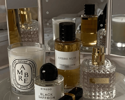 Perfumes cover photo collage