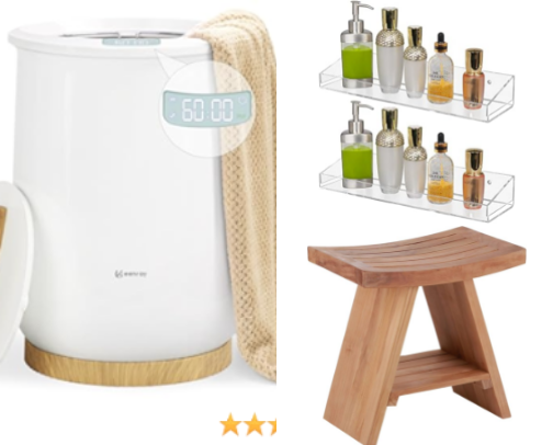 Bathroom Must Haves cover photo collage