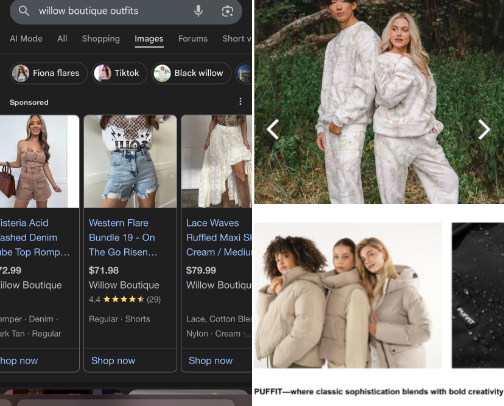 My Favorite TikTok Boutiques and Shops cover photo collage