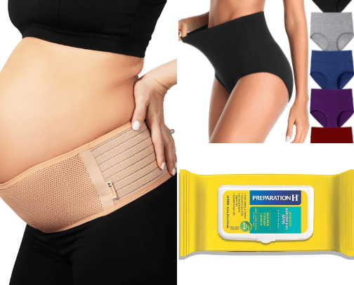 Postpartum must haves cover photo collage