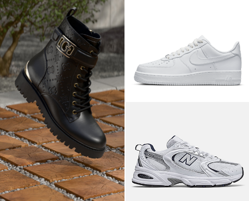 My Footwear Essentials cover photo collage