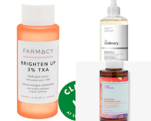 Good Toner Skincare under $35 cover photo collage