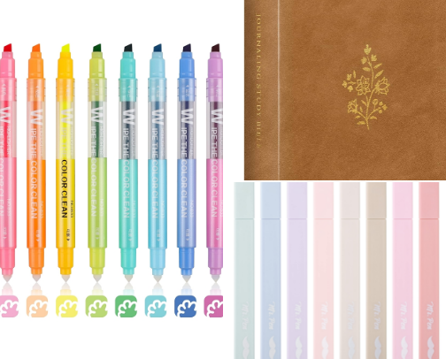 In His Word 📖 Bible Journaling Favorites cover photo collage