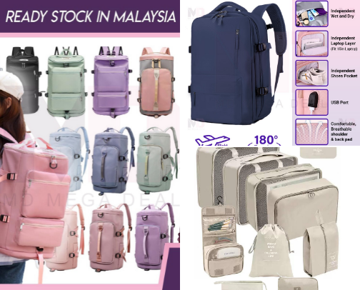 Necessities for traveling cover photo collage