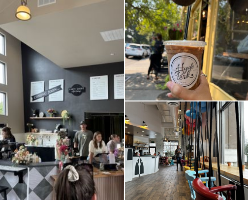Local Coffee shops for coffee lovers from all over the world. cover photo collage