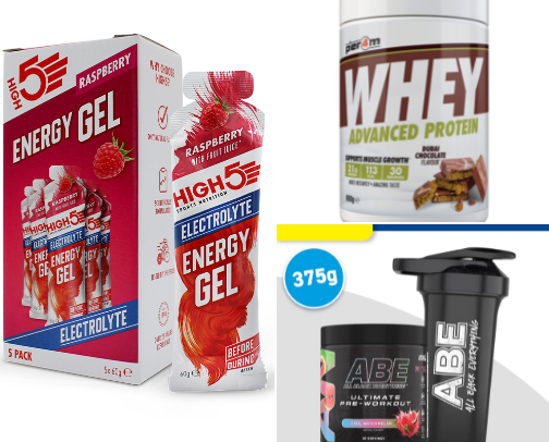 Sports Nutrition cover photo collage