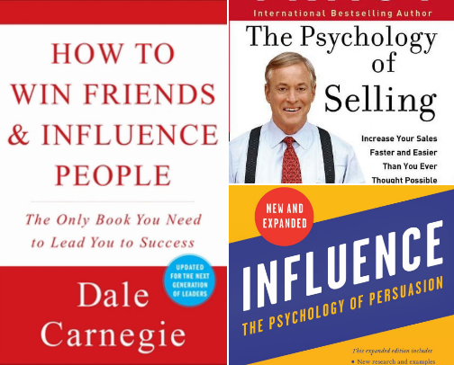 THE SALES BOOKS THAT ACTUALLY CHANGED HOW I SELL: A Working Rep's Shortlist cover photo collage