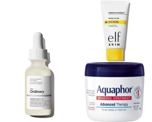 Clear skin on a budget!! cover photo collage