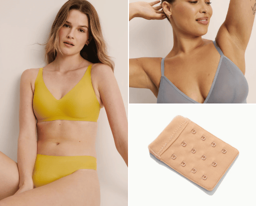 woman's underwear cover photo collage