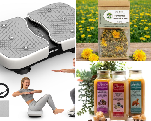Health & Wellness: The Tea, Supplement & Tools Edit cover photo collage