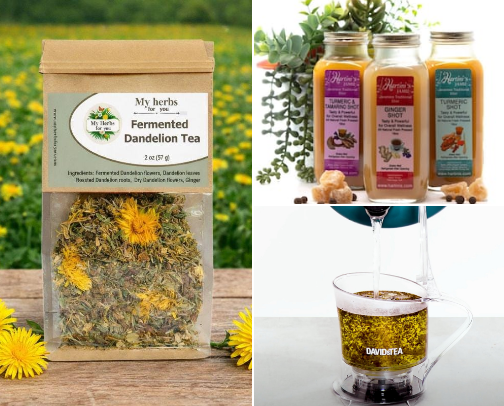 Health & Wellness: The Tea & Supplement Edit cover photo collage