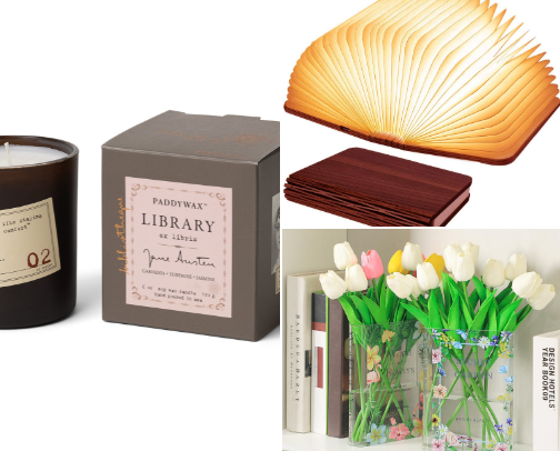 Thoughtful Gifts for Picky Book Lovers cover photo collage