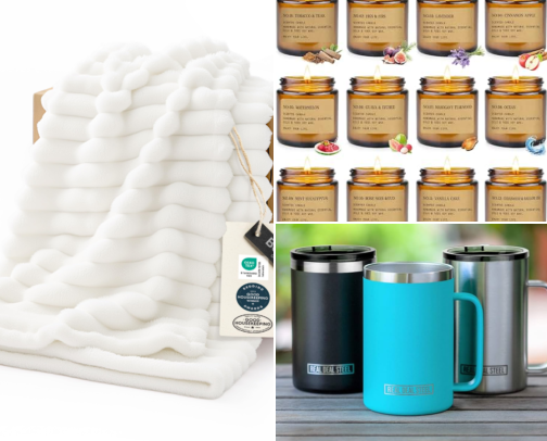 Christmas gift ideas cover photo collage