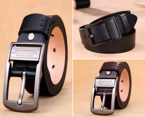 Premium Belt for Men cover photo collage