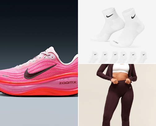 My recommendations for places to get athletic apparel, clothes, shoes  e.tc cover photo collage