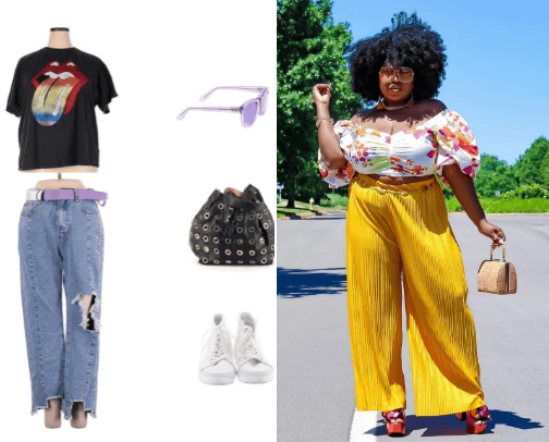 Fashion cover photo collage