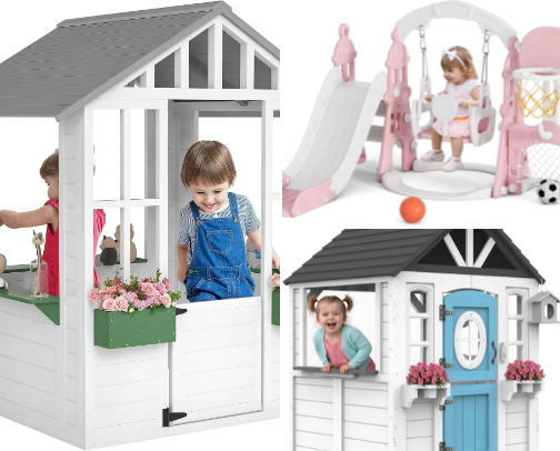 Toddler Outside Oasis cover photo collage