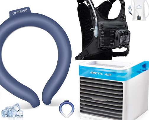 My favorite products to stay cool with for the summer of 2026 cover photo collage