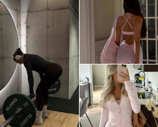 Workout Gear ~ Girls It’s Time to Shine cover photo collage