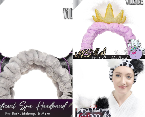 Disney Villains Merchandise cover photo collage